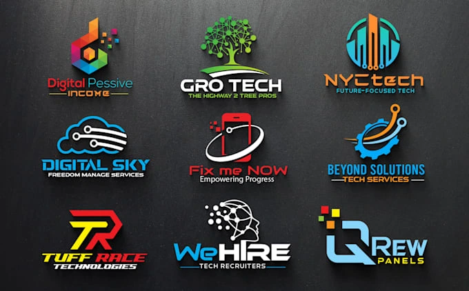 Création logo professionnel Metz- Graoully TECH